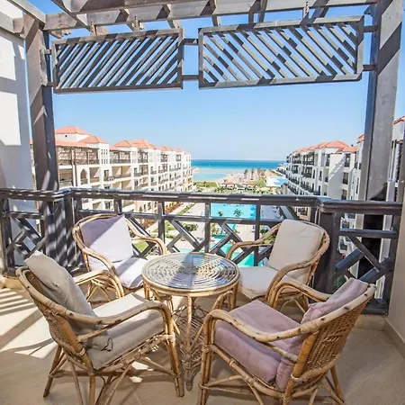 Premium Sea View 2 Bedrooms 2 Bathrooms Apartment Located Within Gravity Hotel & Aquapark Hurghada