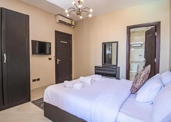 Premium Sea View 2 Bedrooms 2 Bathrooms Located Within Gravity & Aquapark Apartman Gurdaka