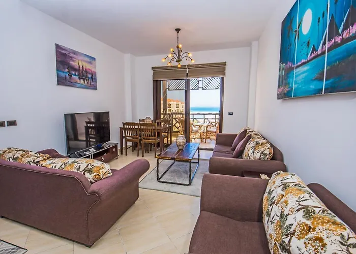 Premium Sea View 2 Bedrooms 2 Bathrooms Located Within Gravity & Aquapark Apartman Gurdaka