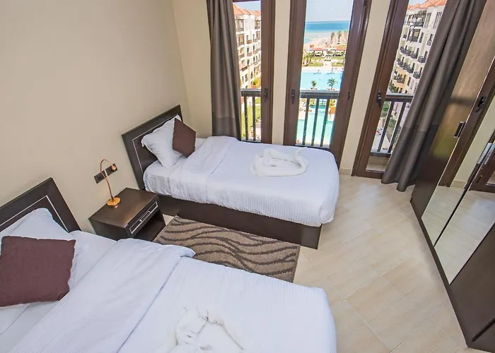 Premium Sea View 2 Bedrooms 2 Bathrooms Located Within Gravity & Aquapark Apartman *